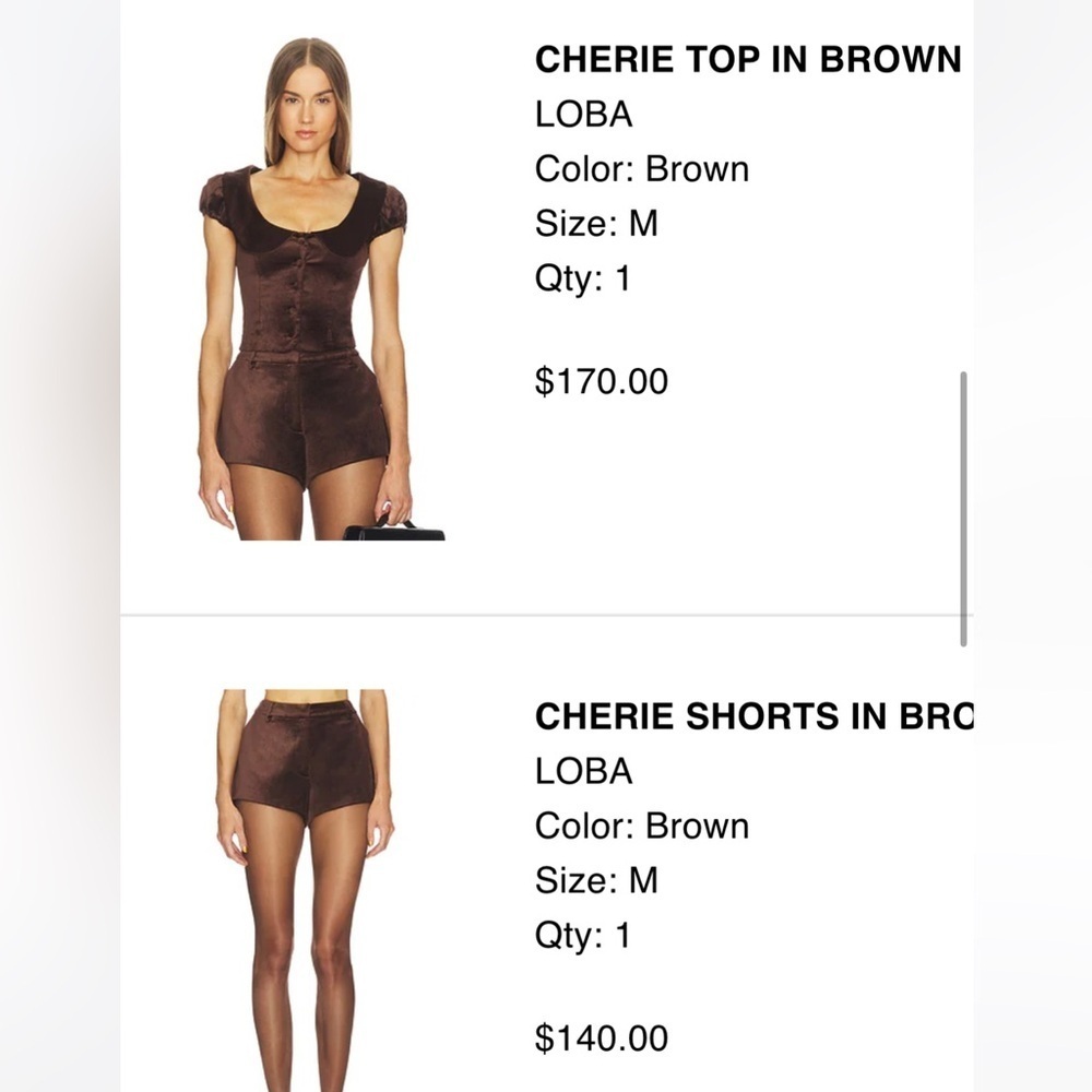 Brown Revolve Matching Set - Picture 6 of 9